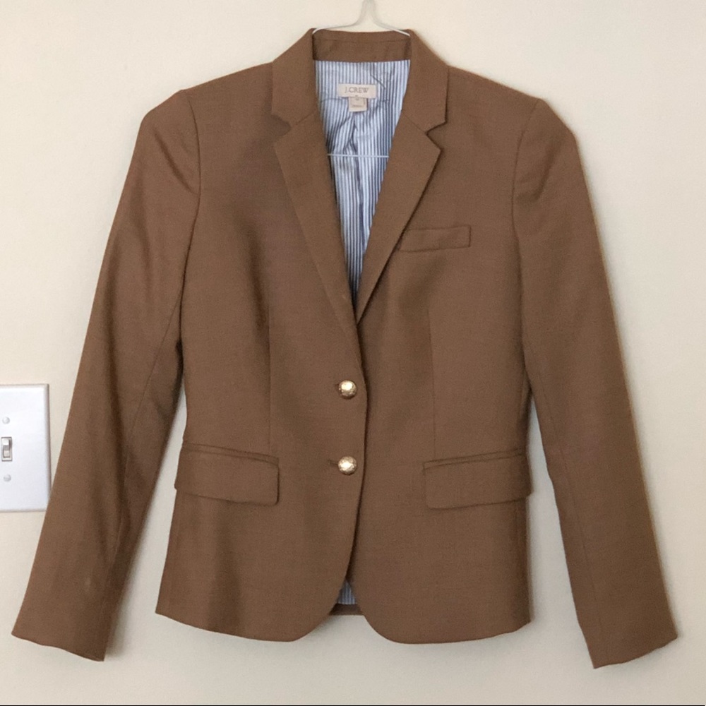 J Crew School boy wool blazer, size 00
